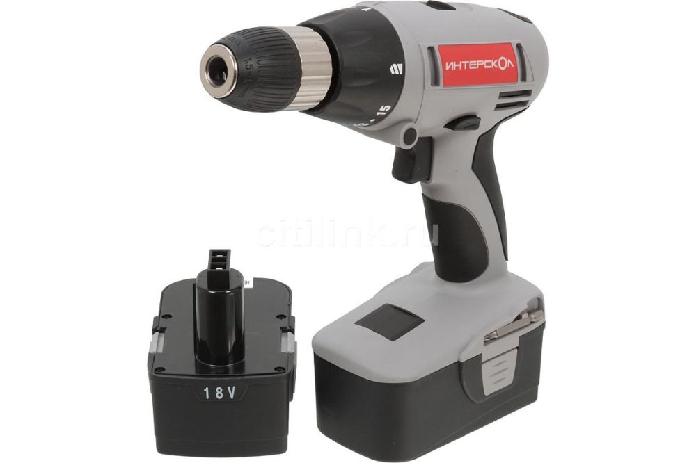 Дрель-шуруповерт Интерскол ДА-18
